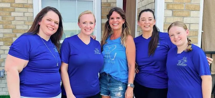 A tidy living area in Roanoke Rapids, NC after Maids R Us was there.