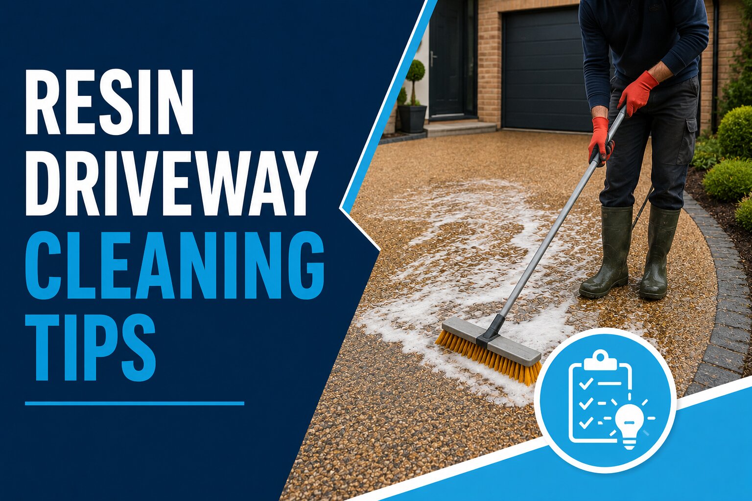 How to Clean a Resin Driveway Safely