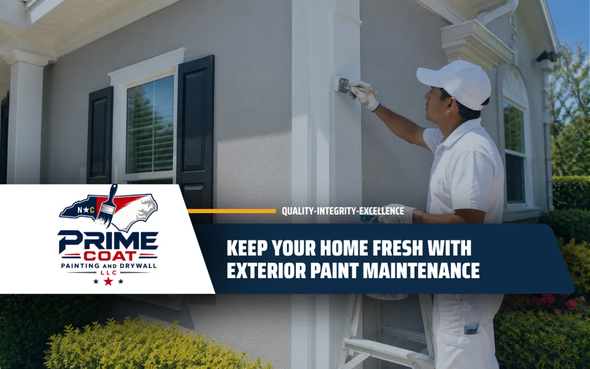 Keep Your Home Fresh With Exterior Paint Maintenance