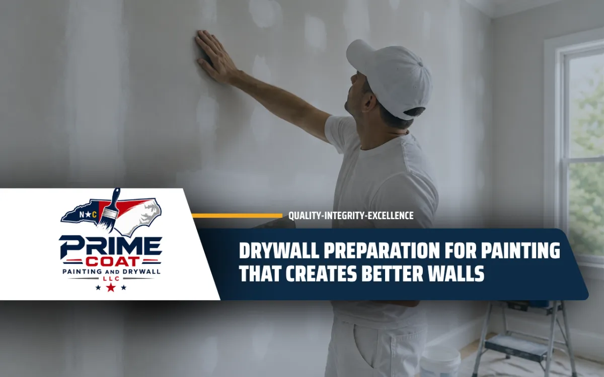 Drywall Preparation for Painting That Creates Better Walls