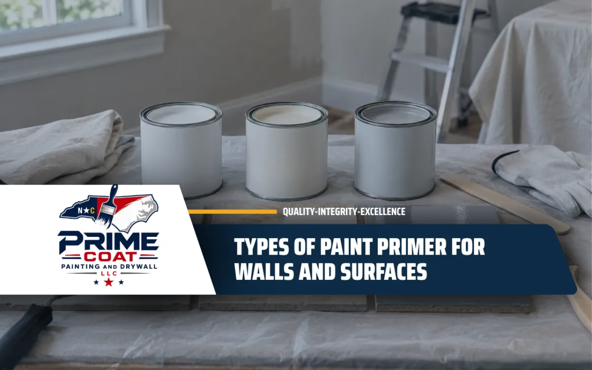 Types of Paint Primer for Walls and Surfaces