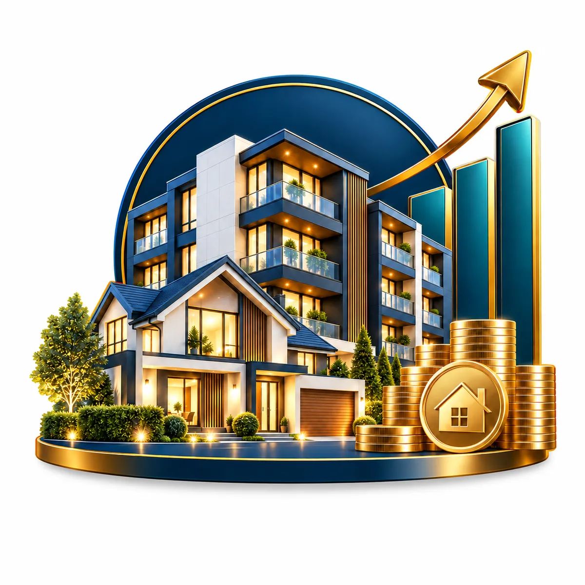 Real estate investment funding for non-owner-occupied properties