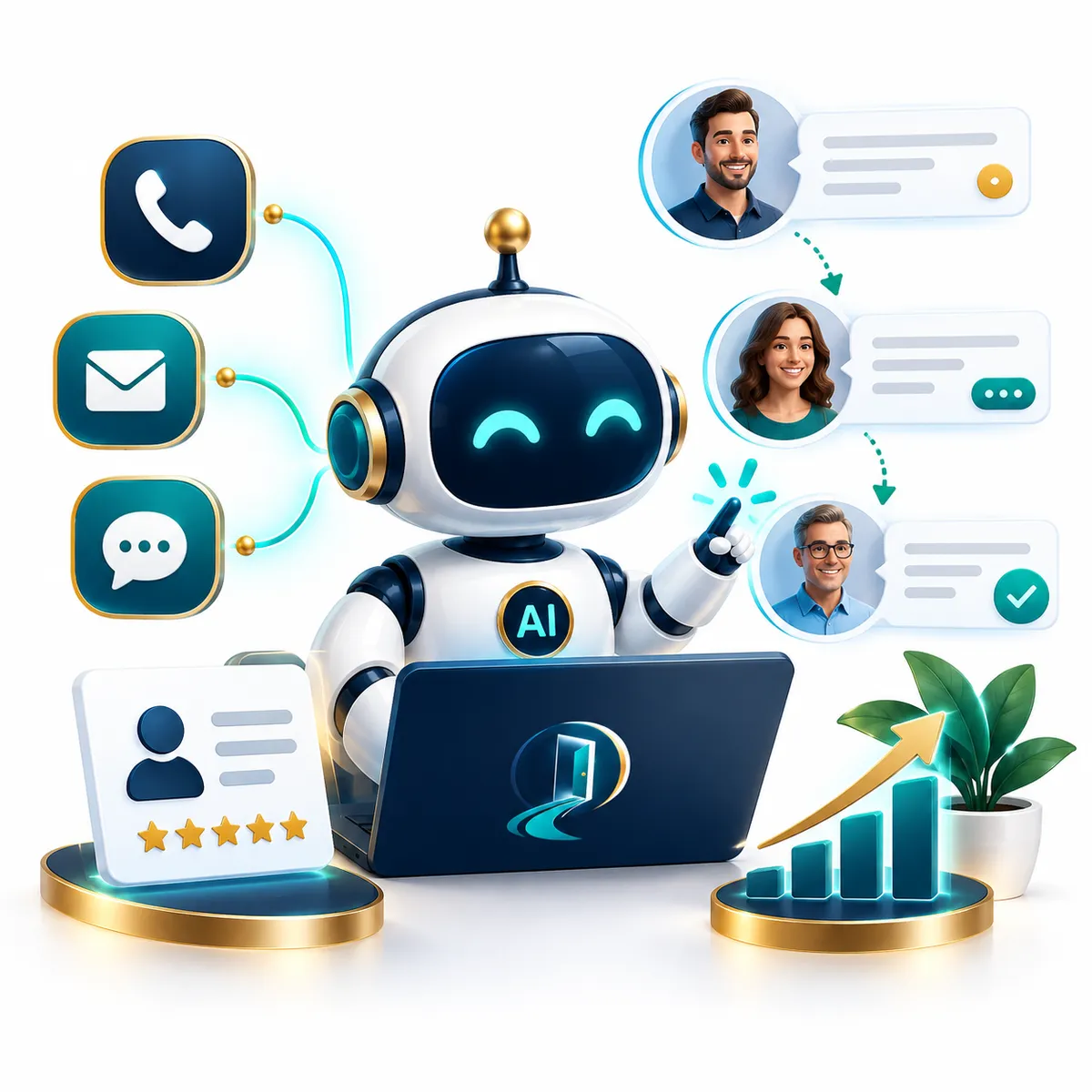 AI lead follow-up and customer engagement
