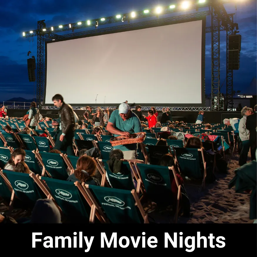 Family Movie Nights at the Sunset