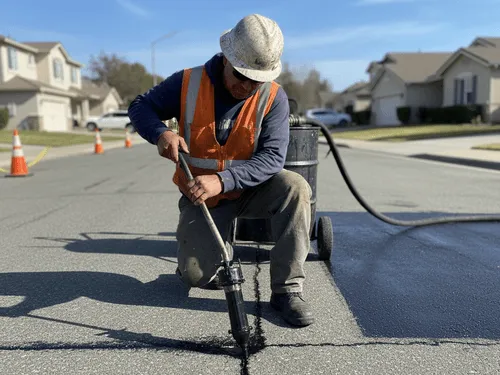 Concord, CA Crack Filling & Sealcoating