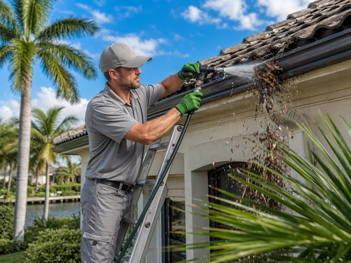 Gutter Cleaning in Kissimmee, FL