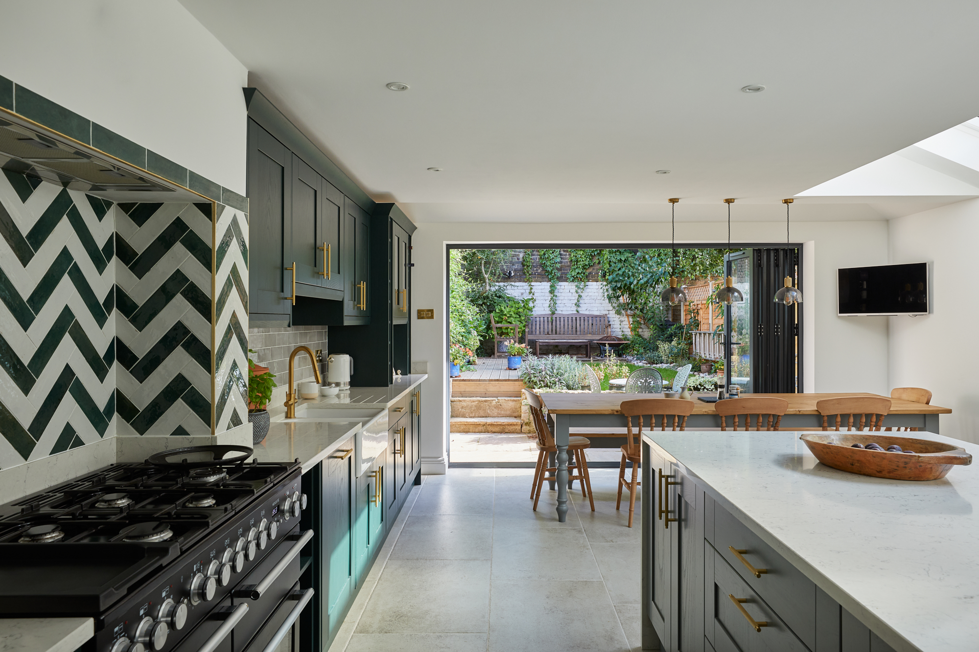 person holding black magnifying glass