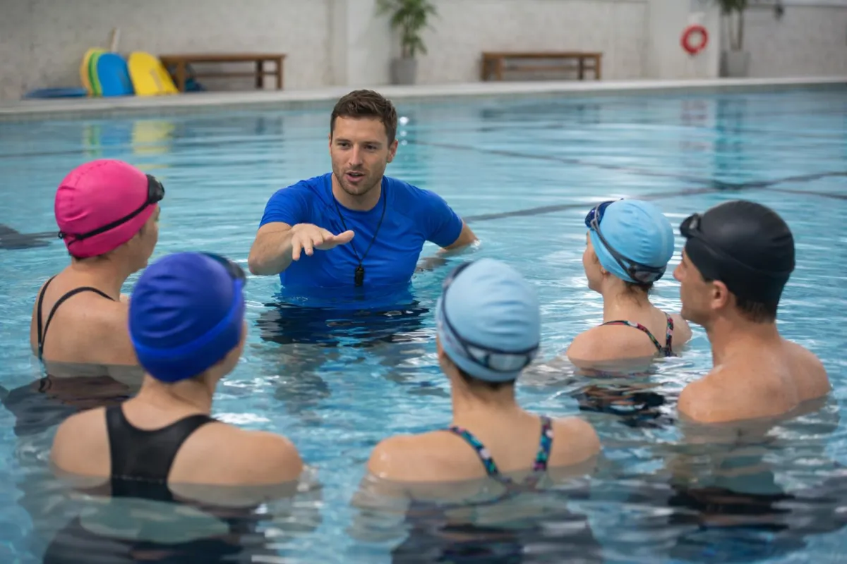 swim instructor Diogo in Vancouver