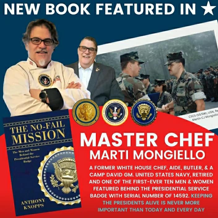 Chef Marti is featured In the book The No Fail Mission.