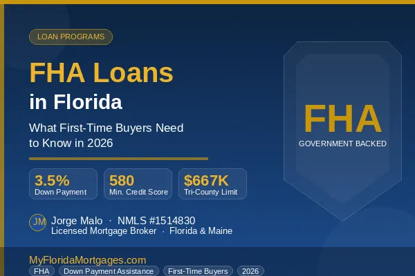 FHA Loans in Florida: What First-Time Buyers Need to Know in 2026