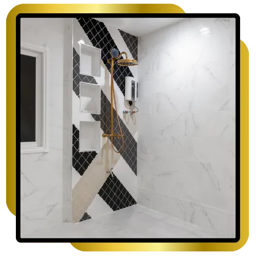 Improved bathroom layout during a remodeling project in Glendale, CA