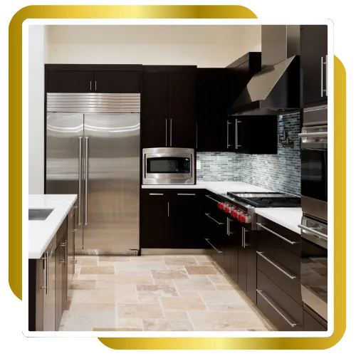 Updated kitchen cabinets and storage during a Glendale remodel