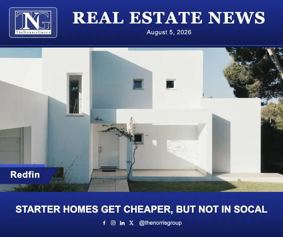 Starter Homes Get Cheaper, But Not In SoCal