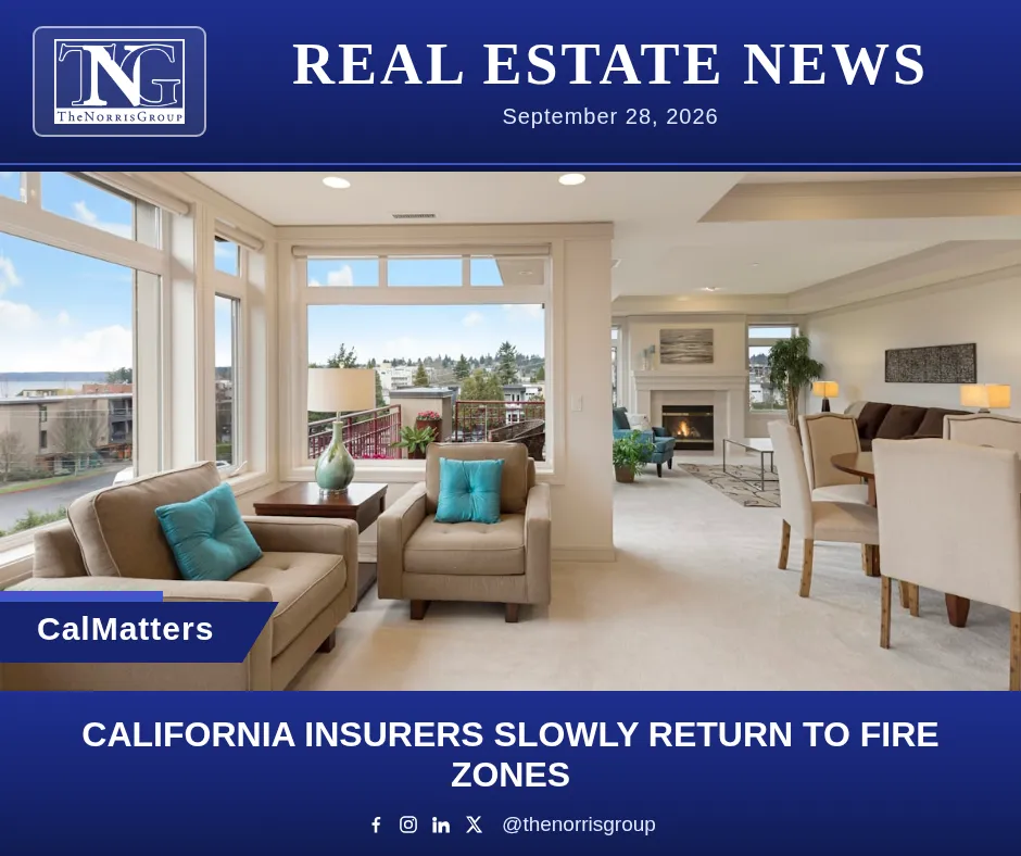 California real estate market update for September 2026
