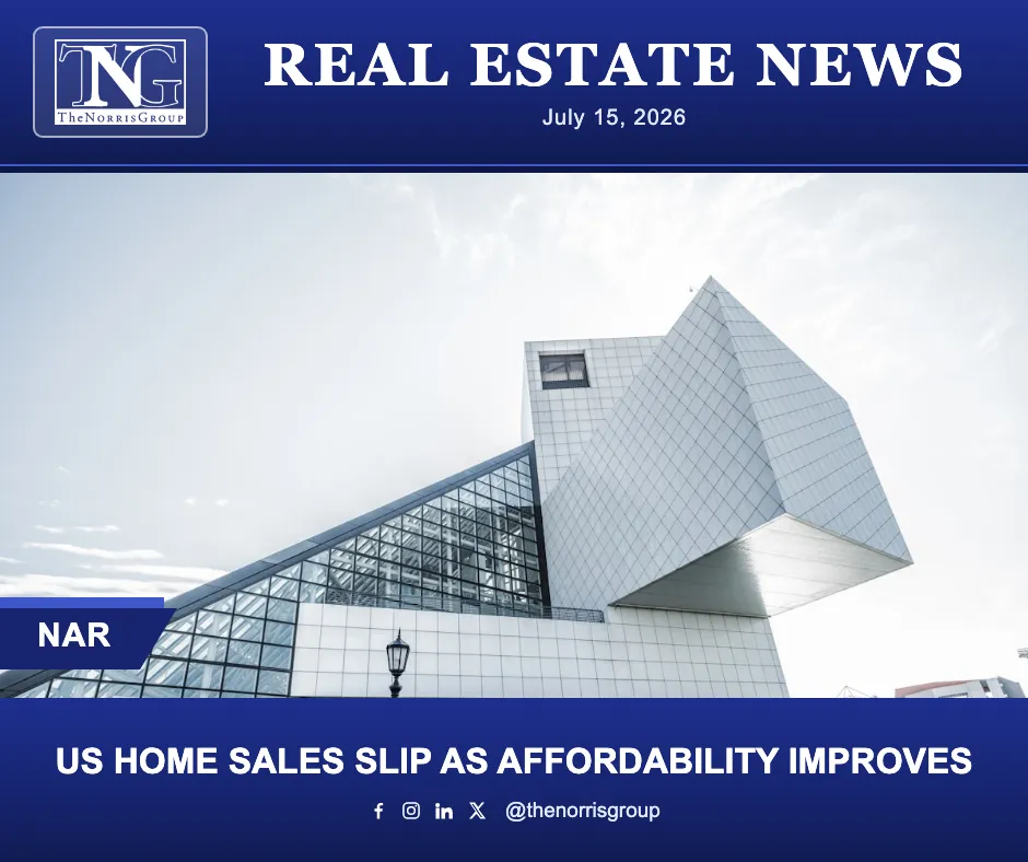 US Home Sales Slip as Affordability Improves