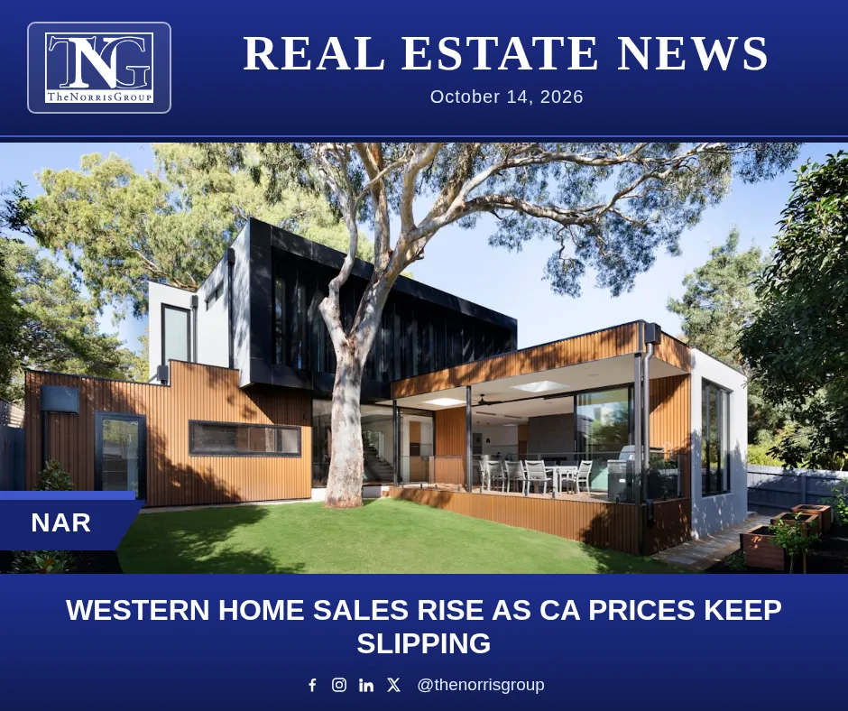 California real estate market update for October 2026