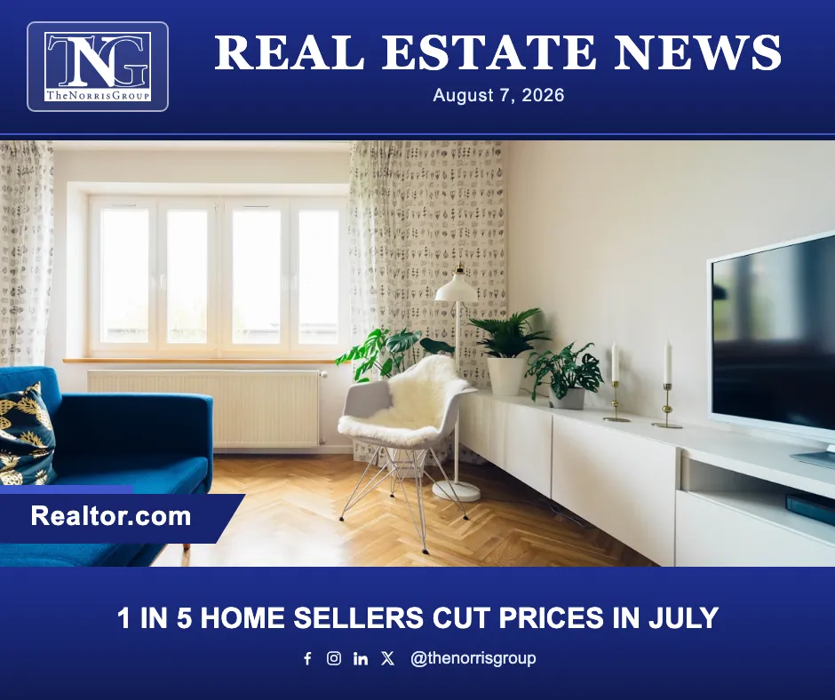 1 In 5 Home Sellers Cut Prices In July