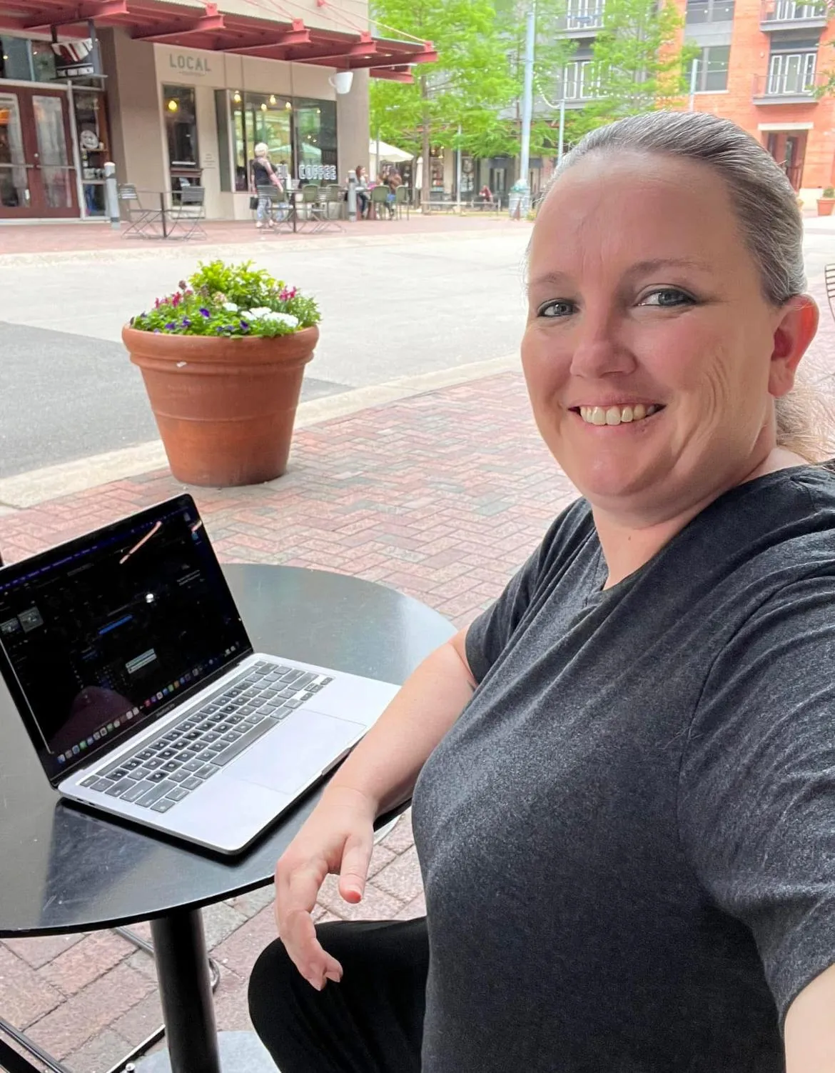 Alison, founder of GentleFold Laundry in San Antonio