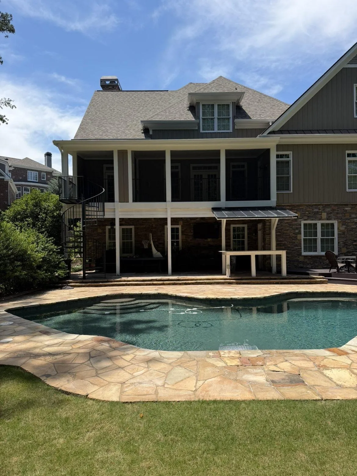 screened porch installation Georgia