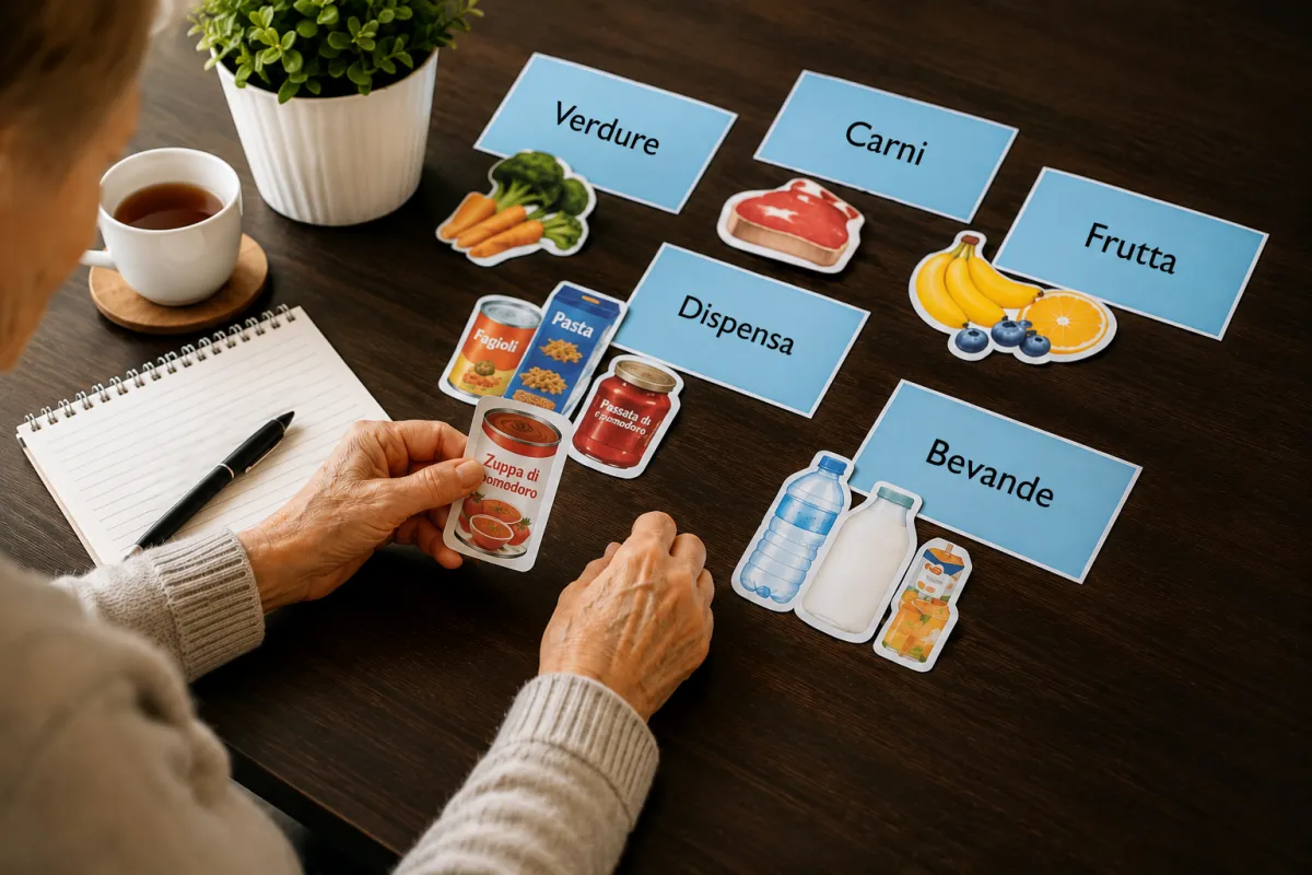 Attività mentali per persone con Alzheimer: come stimolare la mente con semplicità