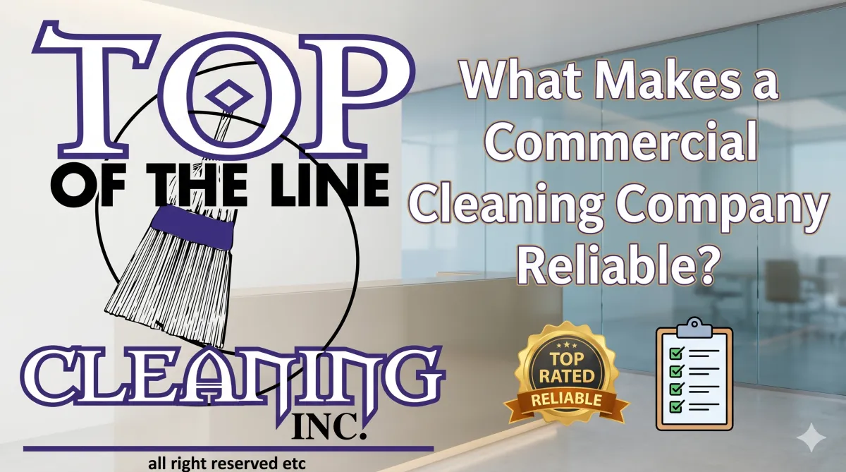 What Makes a Commercial Cleaning Company Reliable?