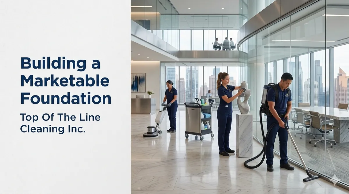Building a Marketable Foundation: How a Professional Cleaning Business Creates Long-Term Growth