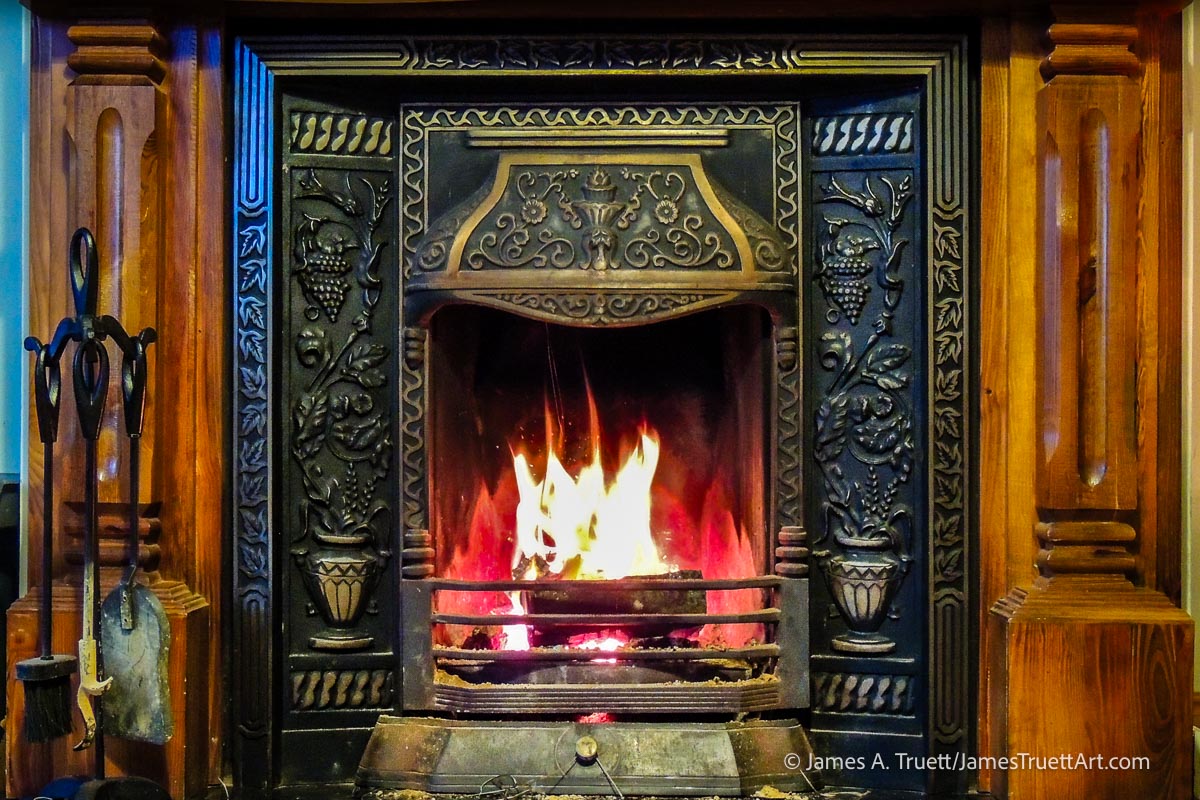 The Earthy Warmth of an Irish Turf Fire