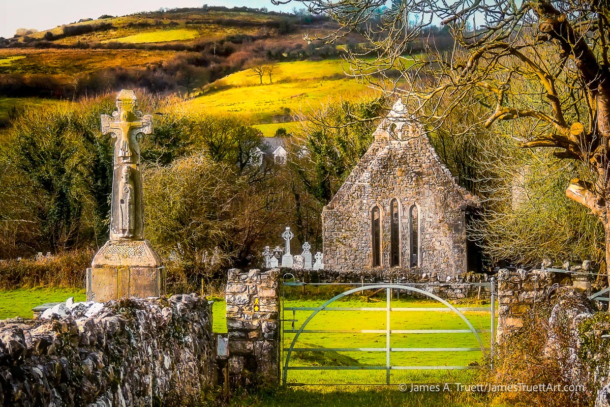 St. Tola’s Cross at Dysert O’Dea, County Clare