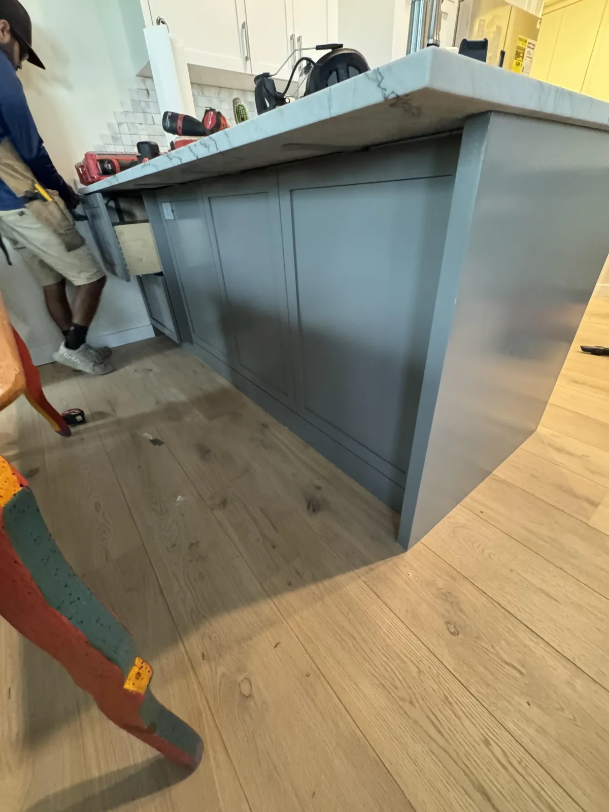 High-volume melamine kitchen project