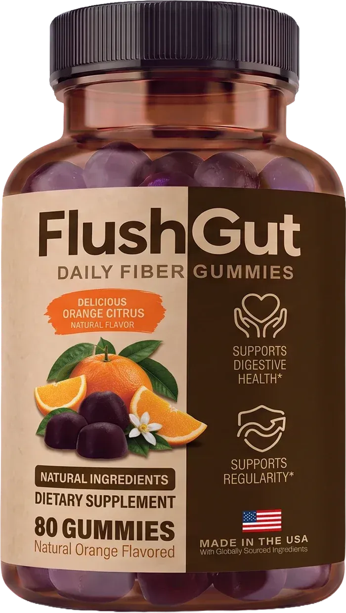 FlushGut Daily Fiber Gummies