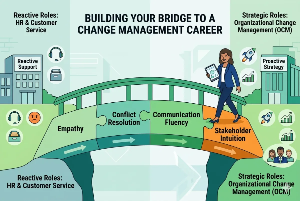 An infographic titled 'PROGRESSIVE ELABORATION IN BUSINESS ANALYSIS' illustrating the iterative requirements definition process. A large camera lens is the central metaphor for focusing vague ideas. Hazy arrows from a blurred thought cloud on the left, containing icons representing fuzzy inputs like 'Business Need', 'Stakeholder Goals', and 'Fuzzy Idea', point into the lens. Text wrapped around the lens reads: 'BA ELIMINATES PARALYSIS VIA PROGRESSIVE DISCOVERY'. Sharp arrows point out from the focused lens on the right to a clear list of detailed, sharp icons representing specific outputs, including 'SOLUTION REQUIREMENTS', 'DATA ATTRIBUTES', 'USER ROLES', and 'NON-FUNCTIONAL SPECS'.