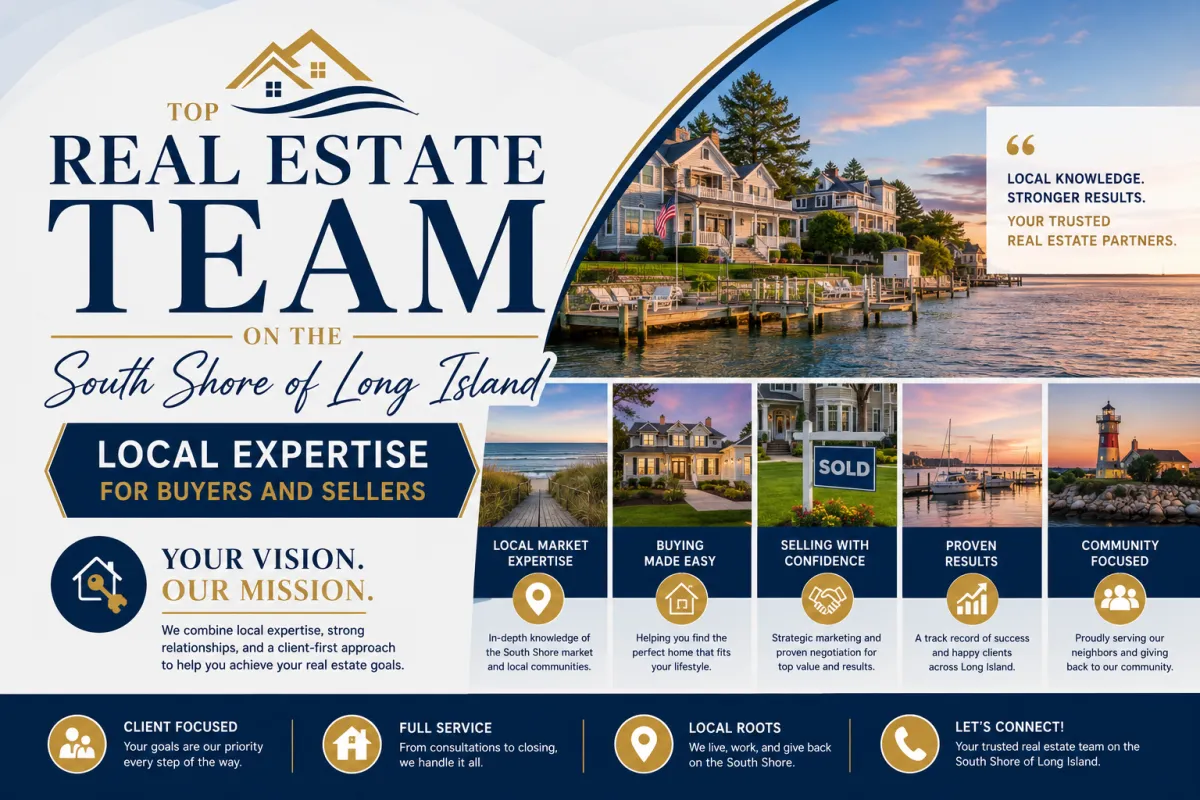 The Tripodi Shemtov Team helping buyers and sellers across the South Shore of Long Island with local real estate expertise