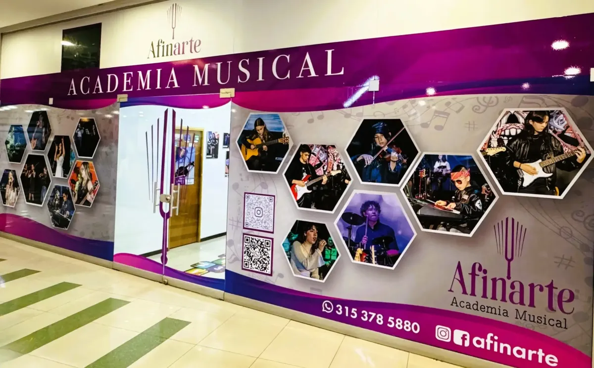 Afinarte Academia Musical en Sabaneta Aves María Centro Comercial