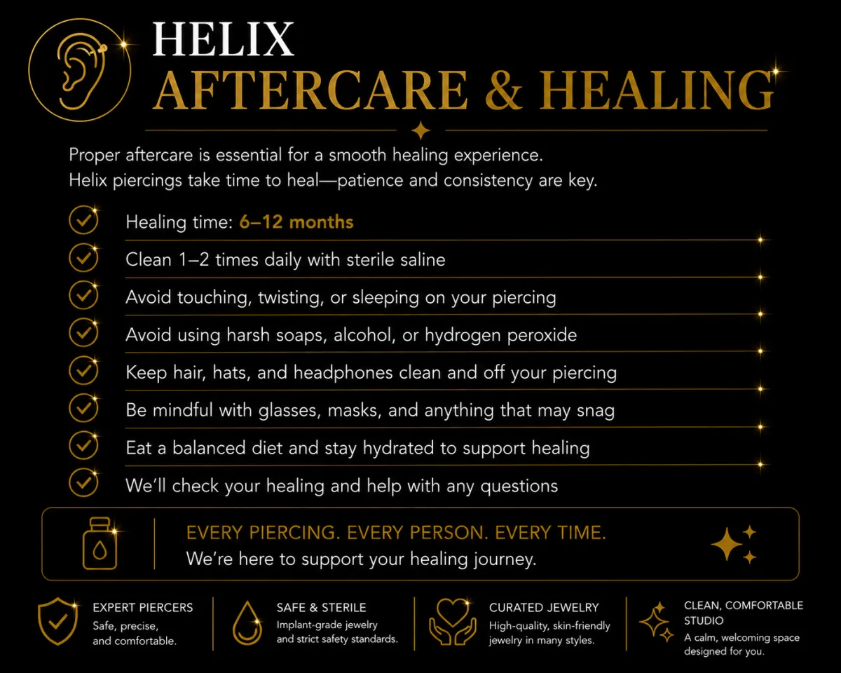 helix piercing homer glen il
