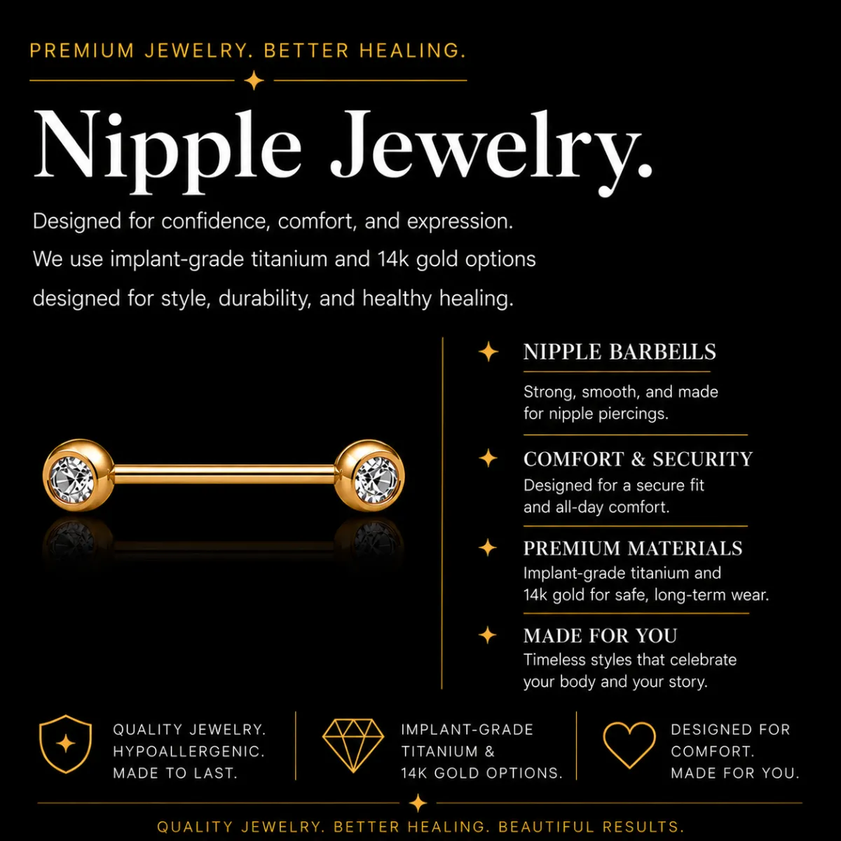 nipple jewelry homer glen