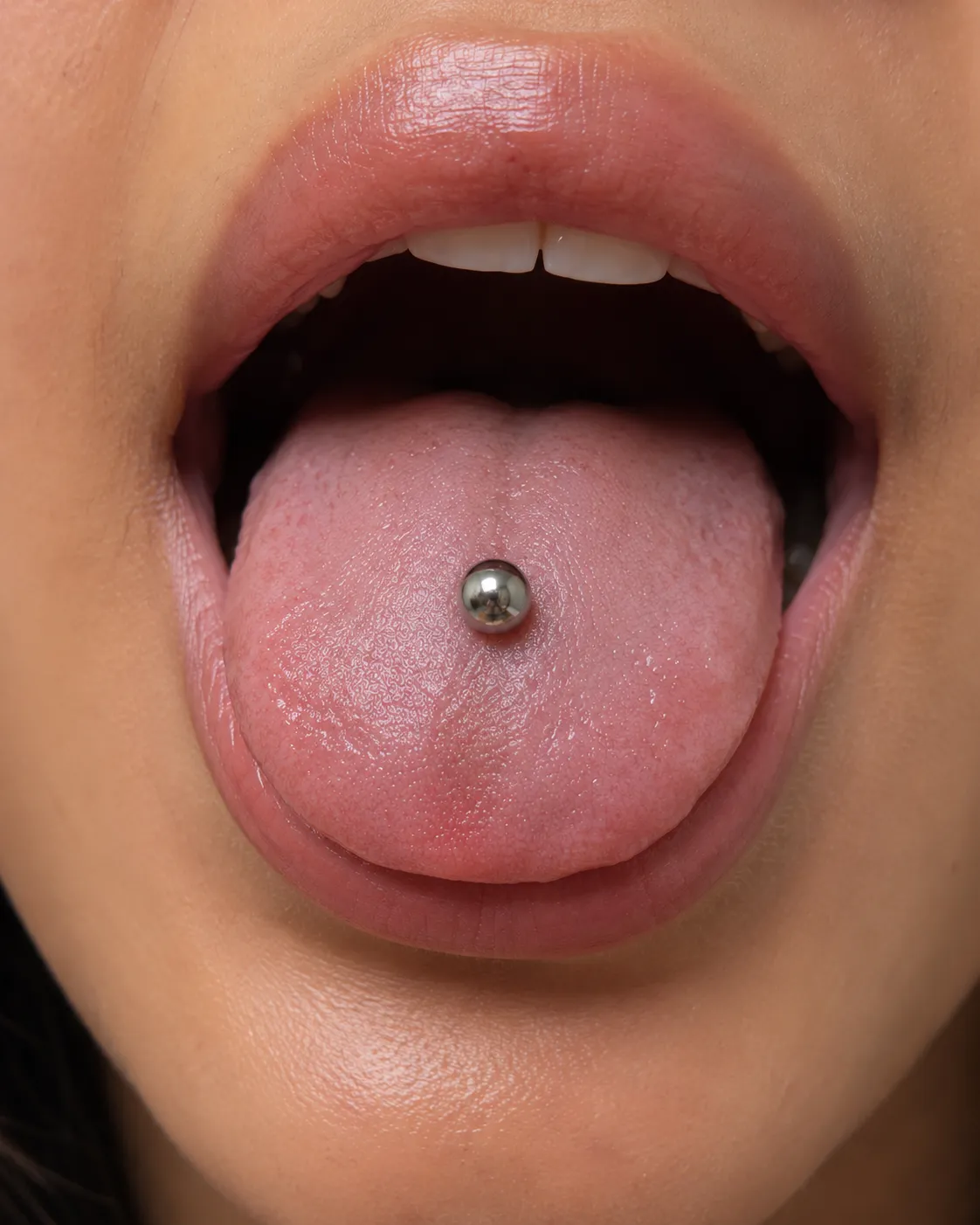 tongue piercing