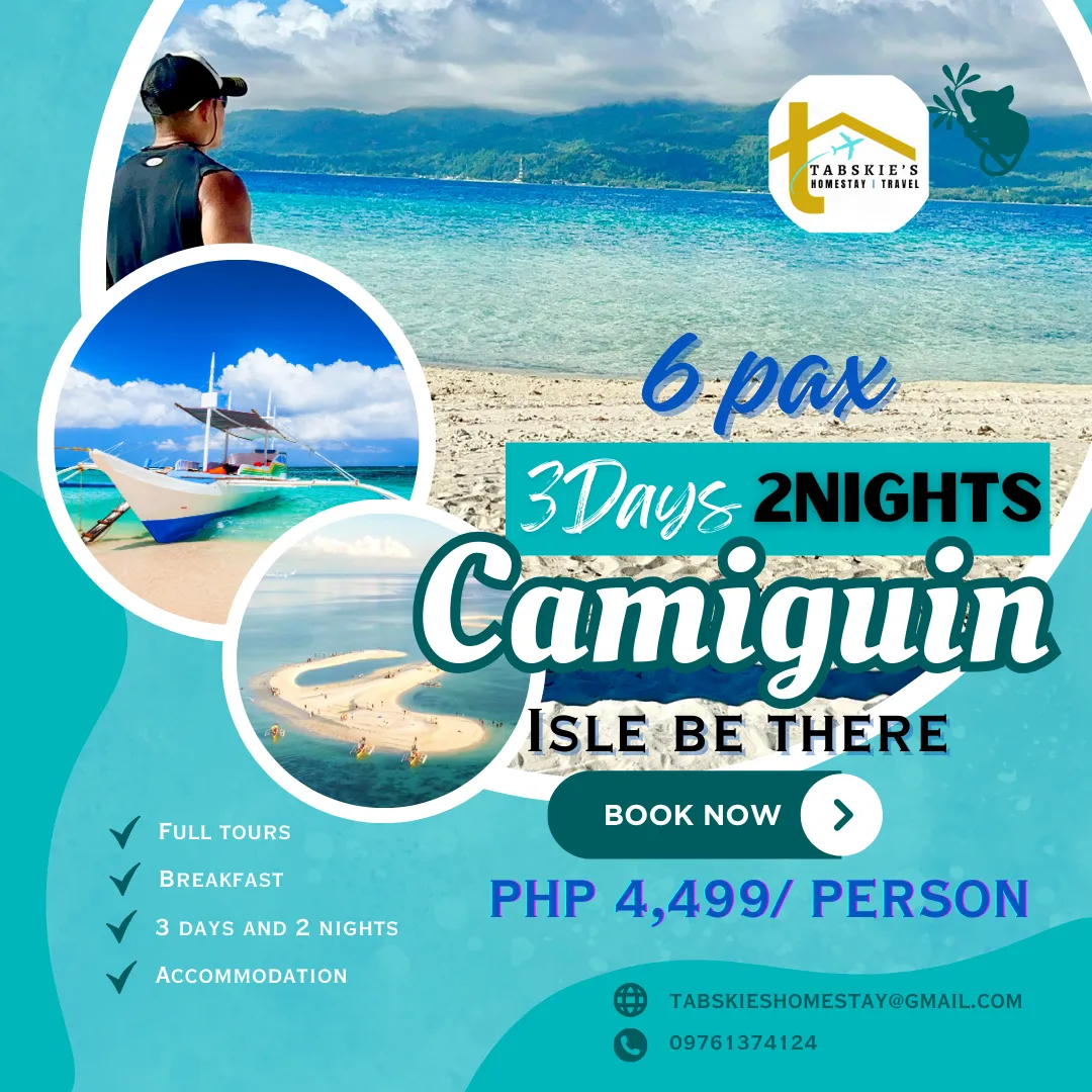 Camiguin Tour Package 1