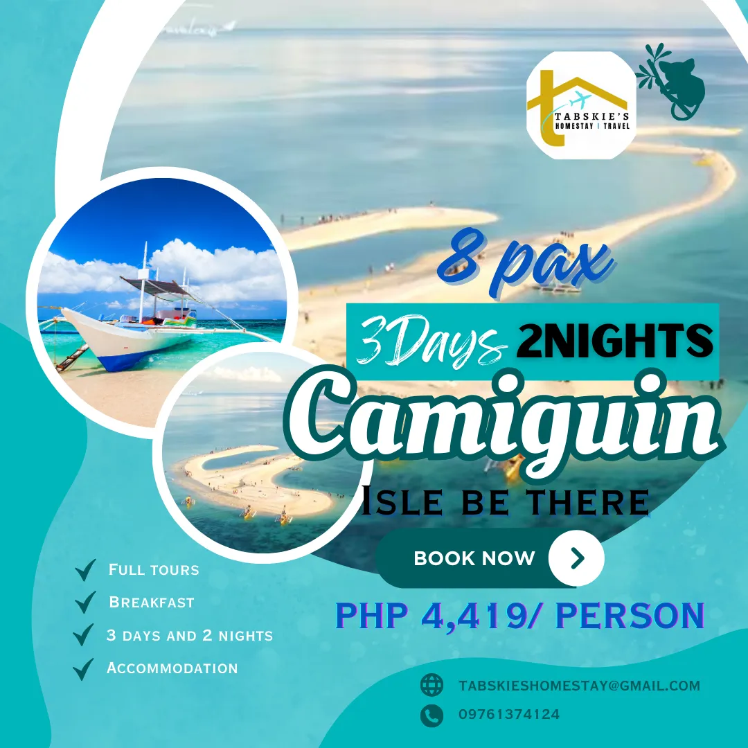 Camiguin Tour Package 2