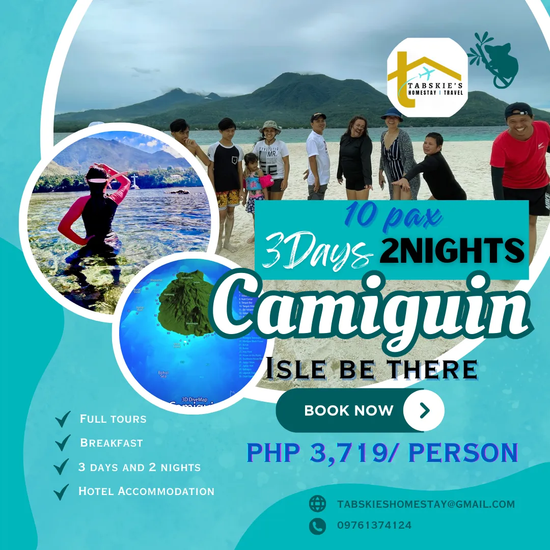 Camiguin Tour Package 4