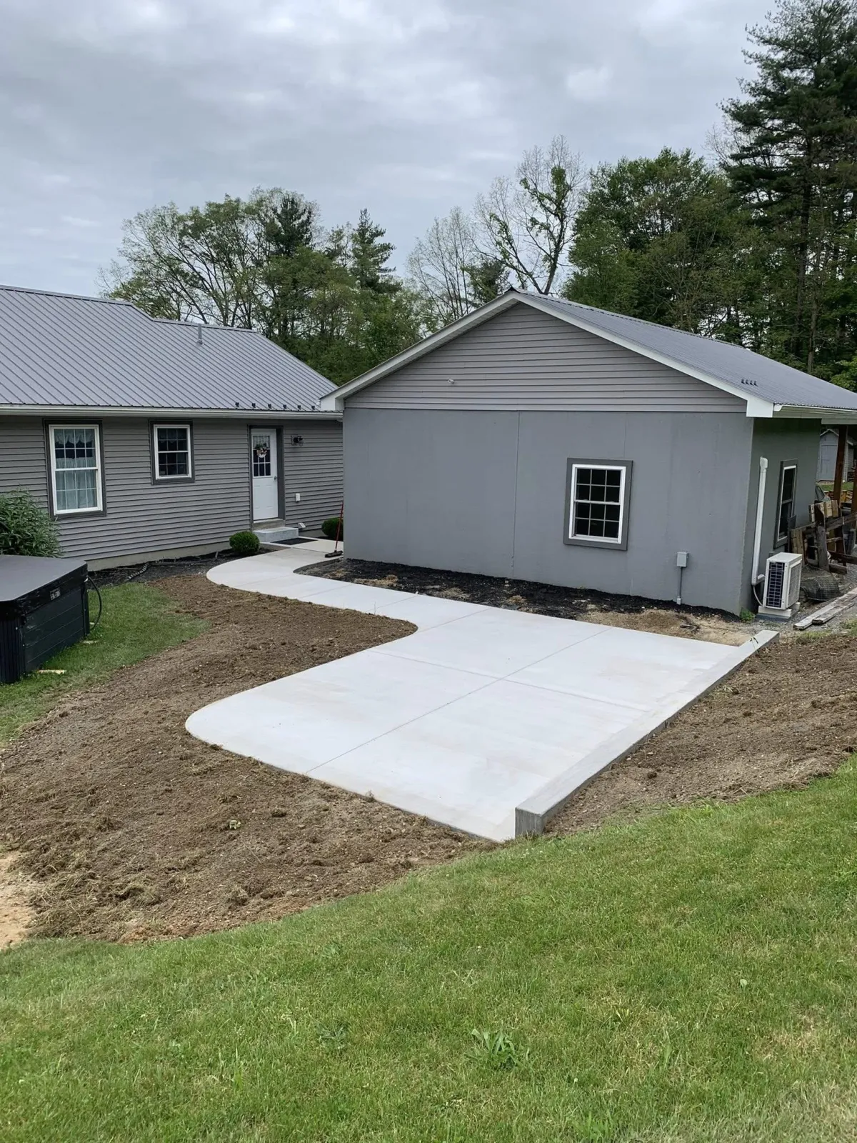 Concrete Patio Installation
