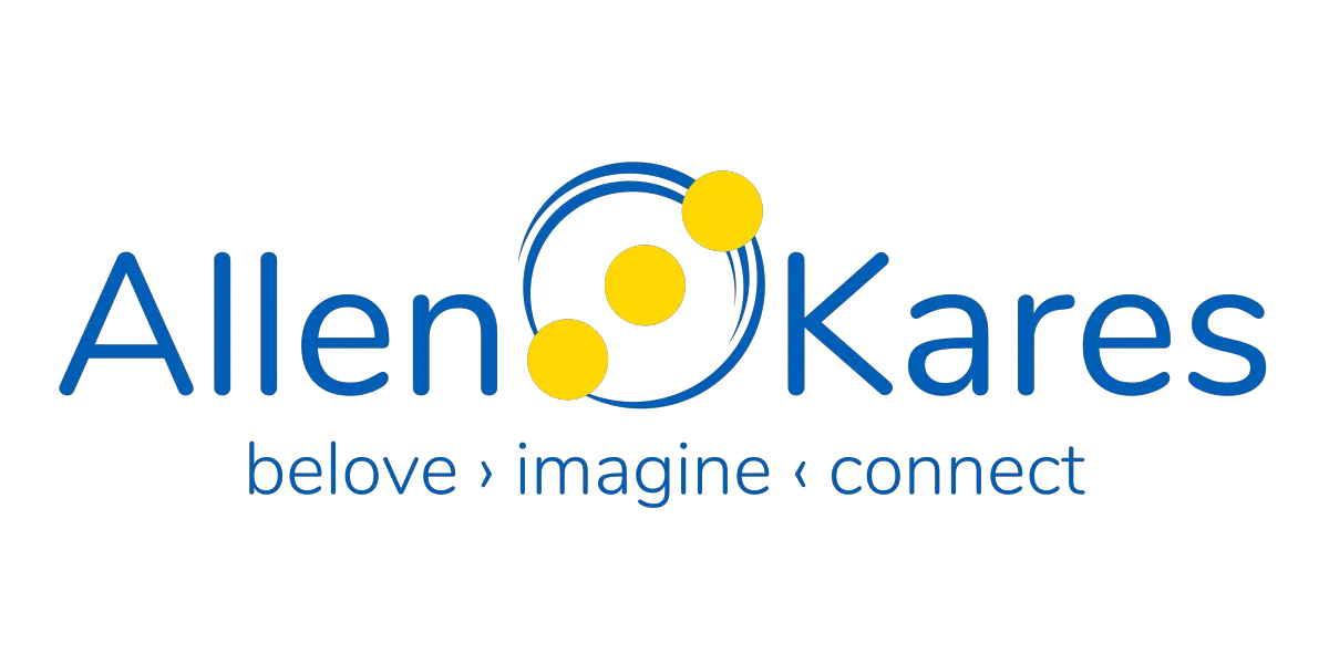 Allen Kares - belove, imagine, connect Logo