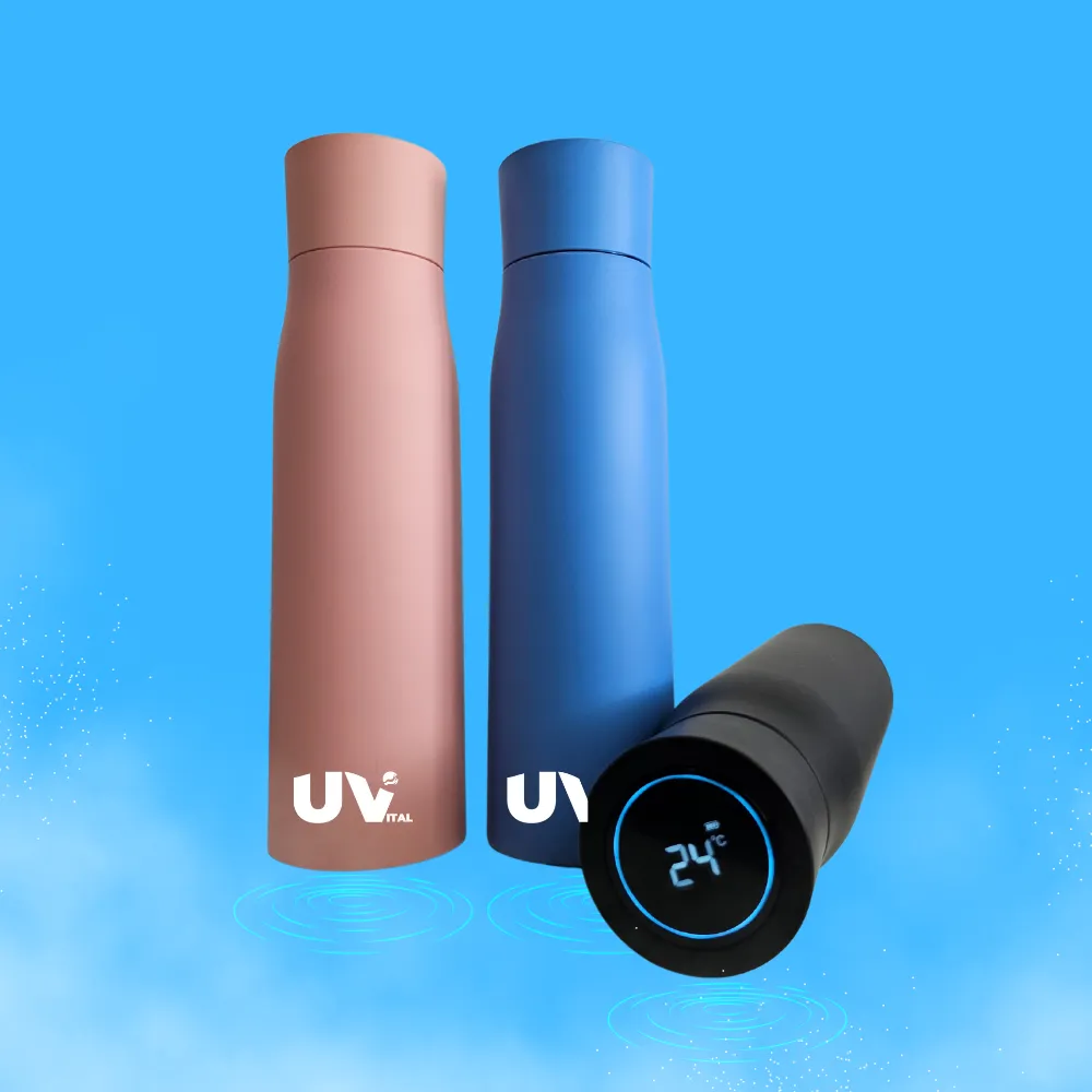 UVital UV Filtered Smart Water Bottles for Pure Hydration