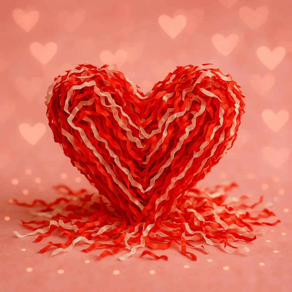 40th anniversary shredded paper