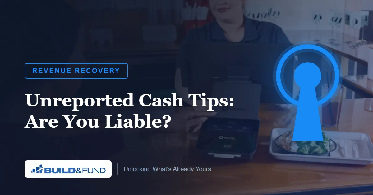 Unreported Cash Tips: Are You Liable? (Owner Guide)