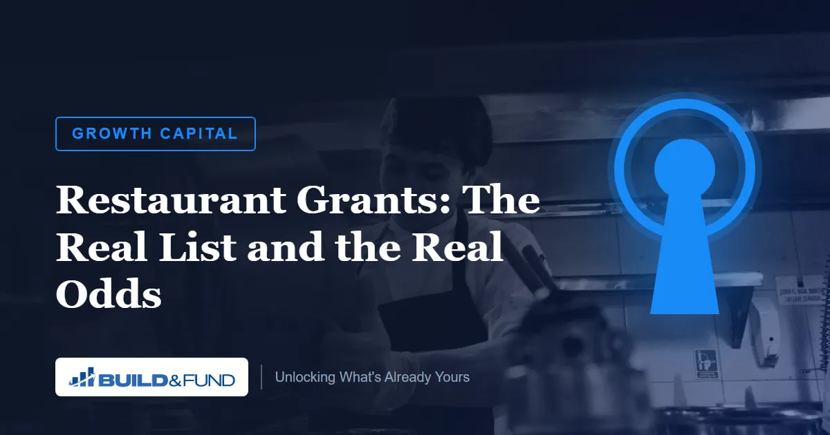 Restaurant Grants: The Real List and the Real Odds