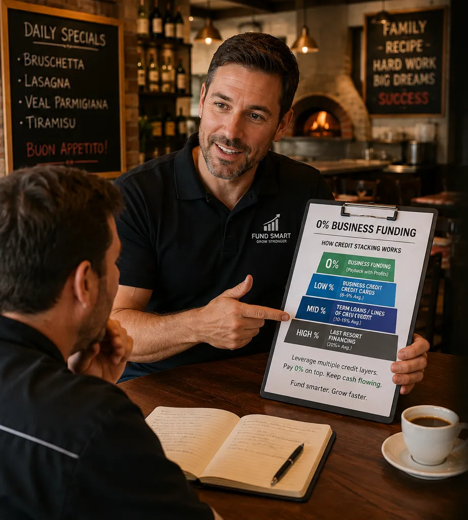 0% Business Funding Explained: Credit Stacking for SMBs