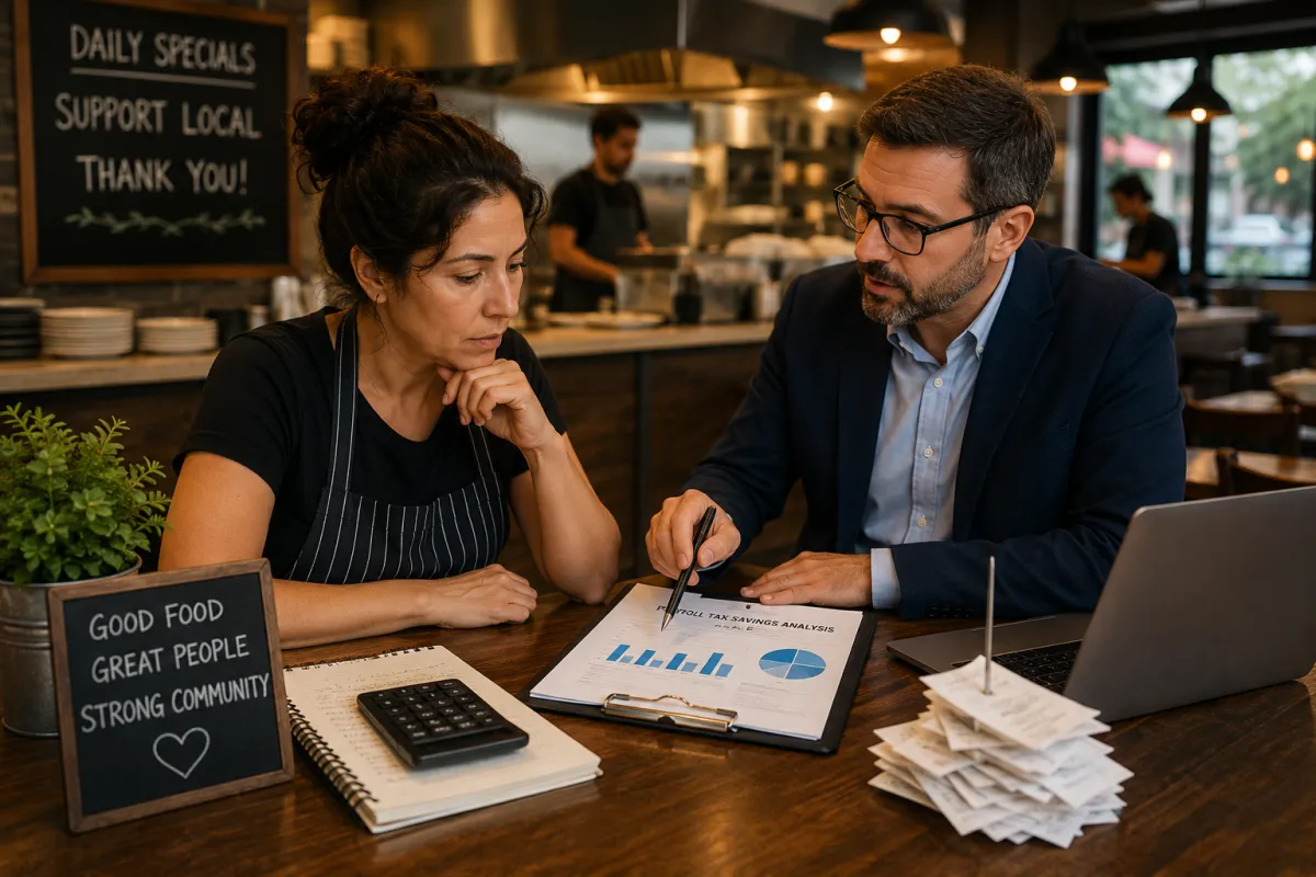 How Restaurant Owners Save on Payroll Taxes Legally