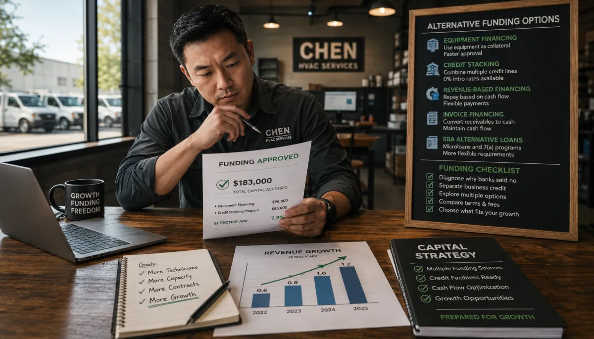 How to Get Capital for Small Business After Bank Rejection