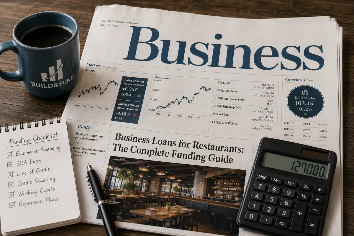 Business Loans for Restaurants: The Complete Funding Guide