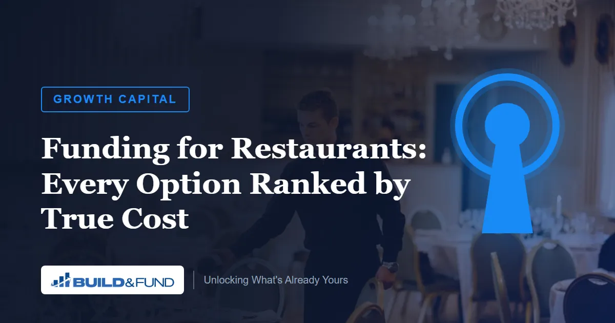 Funding for Restaurants: Every Option, Real Costs